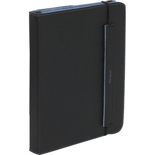 Targus Truss Leather Case & Stand for Apple iPad (Black/Blue)