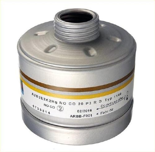 Filtro Dräger 6738814 Tipo 1140 A2B2E2K2HgNOCO 20-P3 R D para gases
