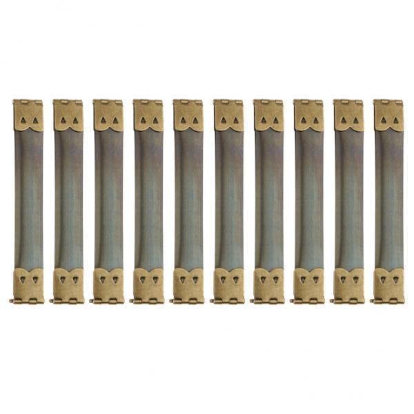 3x10x Shrapnel Purse Making Supplies Metal Frame Kiss Clasp 10x14 cm Bronze-picture-14