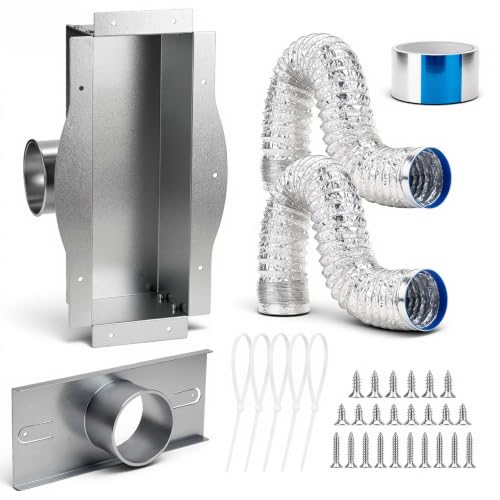 4" Toe Kick Vent Duct Kit with…