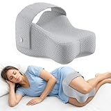 Eirolace Kniekissen für Seitenschläfer – Orthopädisches Beinkissen aus Memory-Schaum...