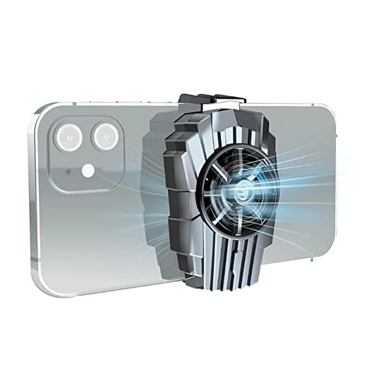 Cooler Resfriador para Smartphone com baixo nível de ruído e maior vida útil para a bateria