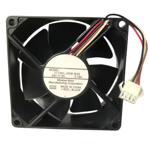 Ventilateur de refroidissement DC24V 3110KL-05W-B66 pour boîtier 80x25mm