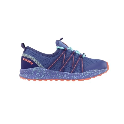 Saucony Kids Girls Versafoam Shift Lace Up Sneakers Shoes Casual - Blue