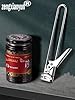 Master Jar & Bottle Opener, Adjustable Multifunctional Stainless Steel Can Opener and Jar Lid Gripper, Manual, Kitchen Accessories (Silver) #2