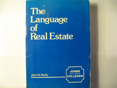 The language of real estate 0884623629 Book Cover