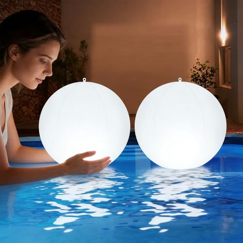 Éclairage de jardin RVB télécommandé étanche en PVC pour piscine - 5