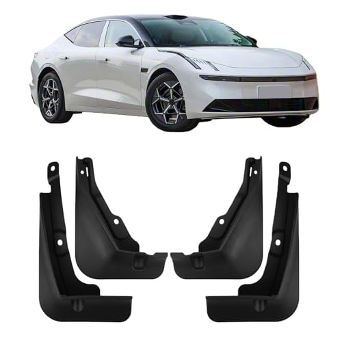 4-Piece Mud Flaps Set Fit for Geely Lynk & Co Z10 10EM-P, Front & Rear All Weather Splash Guards, Premium Anti-Mud/Anti-Debris Guard Accessories