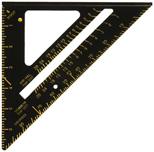 Stanley Carpenter Square, Premium Quick Square Layout Tool, 7-Inch (46-071) #TOP1