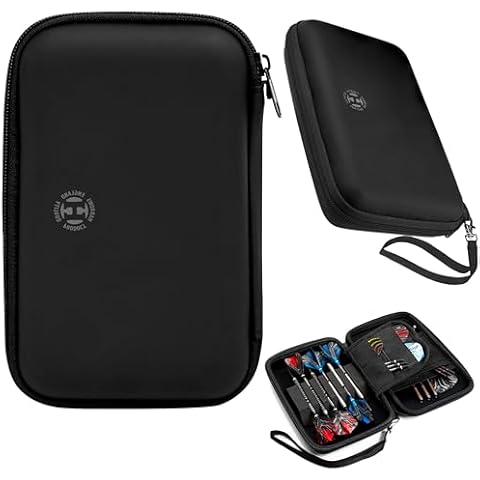 Harrows Blaze Pro 6 | Dart Case Darts Holder I Darts Case Holds 6 Darts | Protective EVA Material | Professional Darts Accessories I Holds 6 Darts Fully Assembled and Darts Accessories Cover