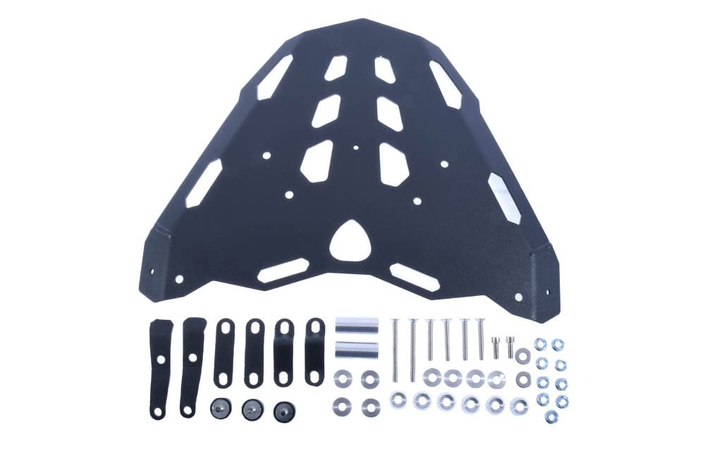 avdb-moto Supporto Bauletto/Portapacchi Compatibile con DUCATI Multistrada MTS 1260 2018-2020, MTS 950 2017-2021, 1260 PIKES PEAK 2018-2020, MULTISTRADA V2 / V2S 2022-2024 (Alluminio)