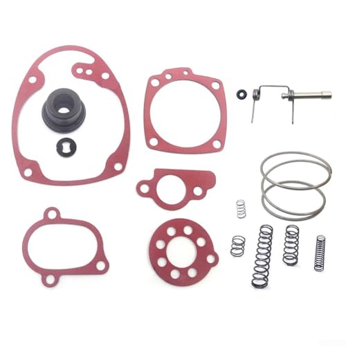 O for Ring Repair Kit for Coil Roofing Nailer, Rebuild Kit with Extra Gaskets and Springs, Compatible with NV45AB NV45AB2 Air Nailers(NV45AB2 with Piston)