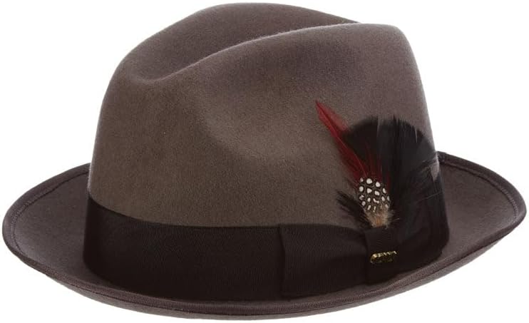 Men's Wool Felt Fedora Hat
