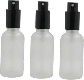 PLAFOPE 3pcs Spray Glass Bottle Spray Bottles Refillable Liquid Containers Soap Storage Bottles Liquid Travel Containers P...