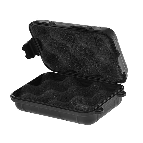 Holibanna Multi Functional Outdoor Storage Case Khaki Shockproof Airtight Container for Valuables for Camping Boating Fishing and Water Sports