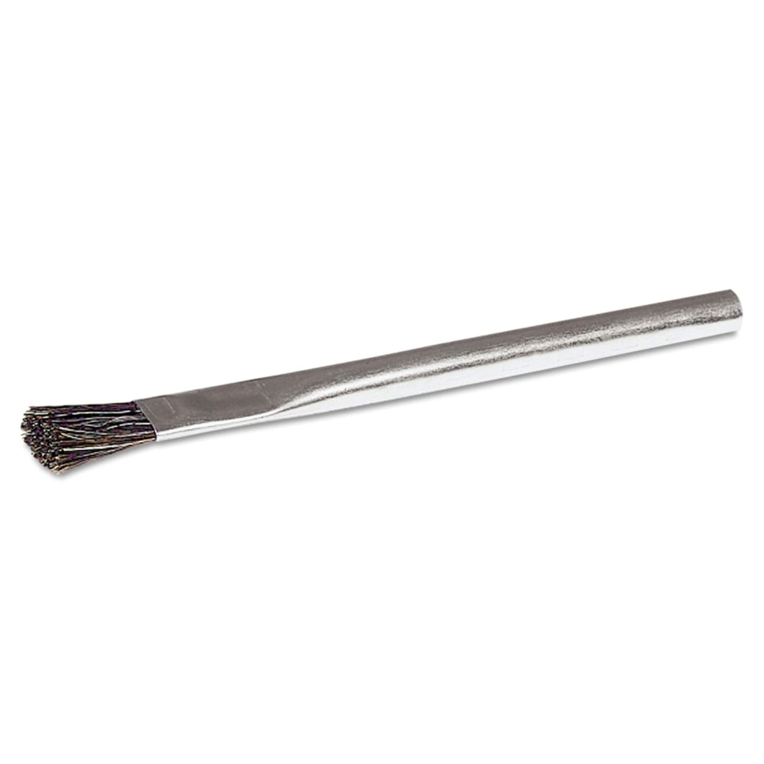 Weiler 44090 5-3/4" Length, 1/2" Width, Tin Ferrule, Horsehair Flux Acid Brush, Made in The USA (Pack of 144)