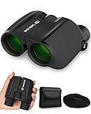 【Fernglas 10x25】 Dieses kleines fernglas hat eine 10-fache Vergrößerung und eine große Objektivlinse von 25 mm, die klare und scharfe Bilder liefert, sowie ein großes Sichtfeld von 1000 m. Aus einer Entfernung von 1000 Metern können hervorragende Details erzielt werden, so dass viele Dinge beobachtet werden können, ohne die Position zu ändern.