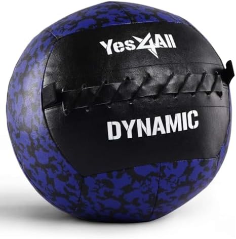 Yes4All Wall Ball, Soft Medicine Ball for Core Training and Workouts