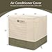 COSFLY Air Conditioner Cover for Outside Units-Durable AC Cover Water Resistant Fabric Windproof Design -Square Fits up to 30 x 30 x 36 inches