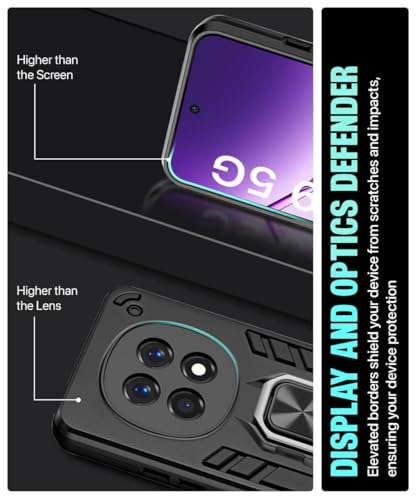 AIBEX Armor Case for Oppo F29 5G Black Matte Black - Image 7