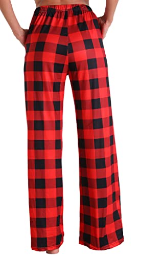 Image of X-Image Women Comfy Casual Pajama Pants with Pockets & Drawstring
