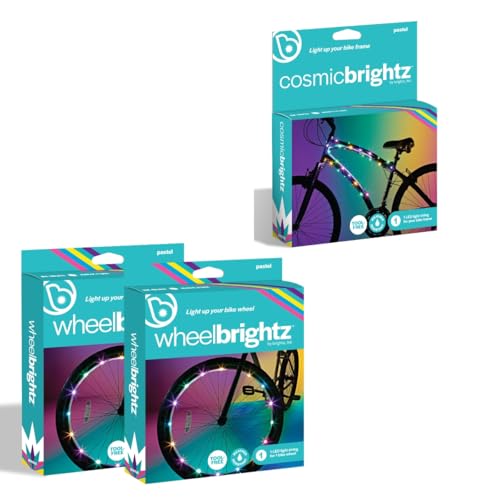 Brightz LED Bike Lights Bundle – Includes WheelBrightz LED Bike