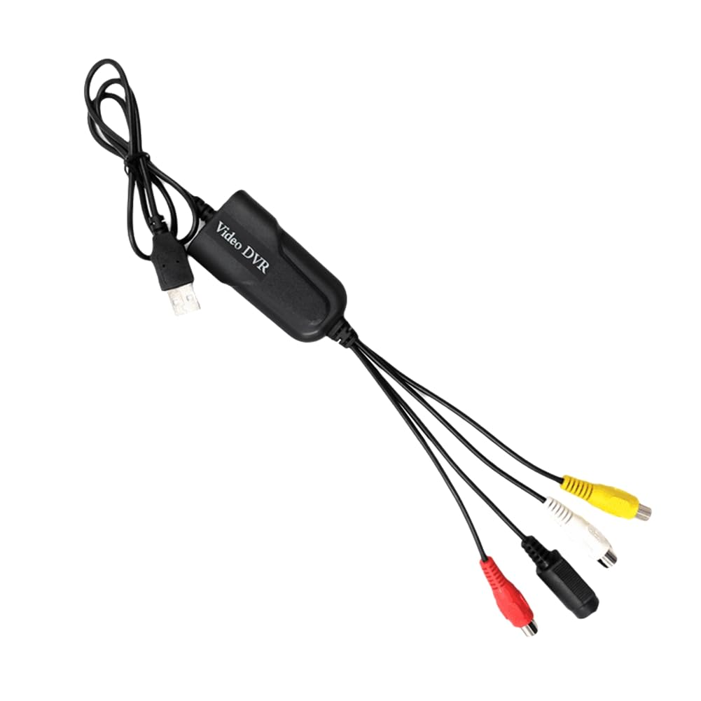 Bloepum USB2.0 Video Capture Card Single Channel USB Capture AV Signal Capture Data Acquisition Card Driver-Free