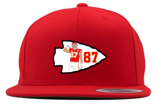 Marley Tops Snapback Travis Kelce Touchdown Logo Hat...