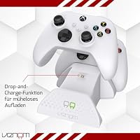 Venom Twin-Ladestation mit 2 x wiederaufladbaren Akkupacks – Weiß (Xbox Series X & S/Xbox One) – Ansicht 4
