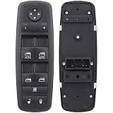 AiYiGu Power Window Switch Main Control Button Compatible with 2016-2018 Dodge Ram 4-Door, 11-16 Dod