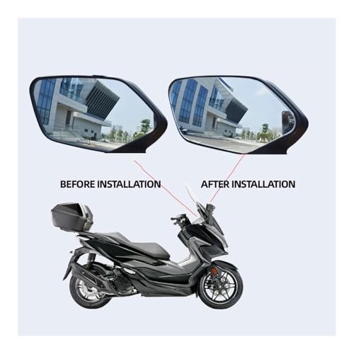 Espejo retrovisor lateral para Forza 125 250 nss accesorios de visión trasera angular 4
