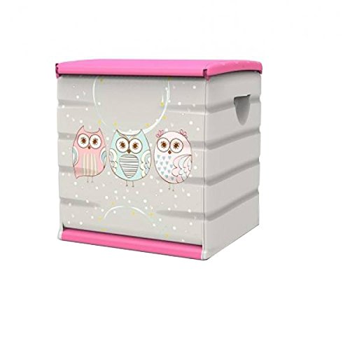 PLASTIKEN 0005680 coffre, Rose, 60 cm x 58 cm x 53 cm