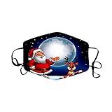 【Schutz】Schützen Sie Mund und Gesicht vor Staub. Anzug für alle Arten von Aktivitäten im Freien und drinnen, wie z Hausreinigung, Gartenarbeit, Skifahren, U-Bahn usw. Ideal für Frauen und Männer, geeignet für Radfahren, Camping, Laufen, Reisen, Klettern und den täglichen Gebrauch