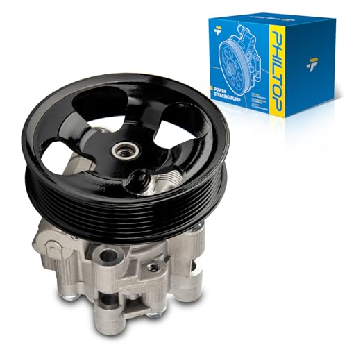 PHILTOP 965498 Power Steering Pump with Pulley Fit for 2005-2012 Avalon, 2007-2012 ES350, 2007-2011 Camry 3.5L, Replace OE 4431007040, 4431033170, 6051P, 965498