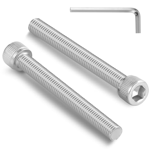 BNUOK 120pcs M3 x 40mm Hex Socket Head Cap Screws Bolts, 304 Stainless Steel 18-8, Allen Socket Drive,Bright Finish, Full Threads,with Hex Spanner by BNUOK - Used condition - US$9.38