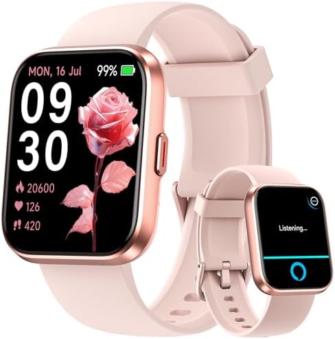 Fitpolo Smart Watches for Women Android iPhone, 1.8'' Women Smart...