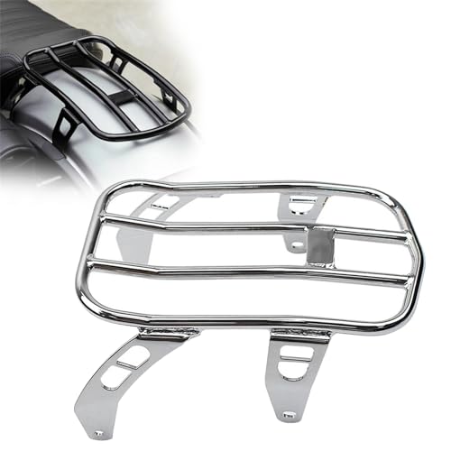 Porte-bagages pour Scout Rogue 2022-2023 en acier noir finition premium