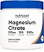 Nutricost Magnesium Citrate Powder (250 Grams) (Unflavored)