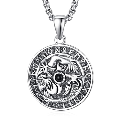 Palpitate Viking lbNX 925X^[OVo[ ky_glbNX oCLODƂւ̖kWG[Mtg, 22+2Inches, , ΂Ȃ