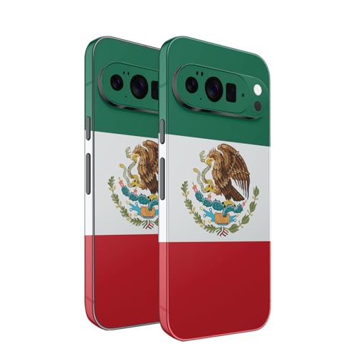 2 Pack of Phone Skins for Google Pixel 10 Pro XL - Mexican Flag| Protective Vinyl Covers | Matte Finish | Made in The USA by MightySkins by Vision Signs & Graphics - Used condition - US$16.33