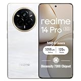 realme 14 Pro 5G Smartphone 12+512GB,Bianco Perla, Schermo curvo da 6.72 pollici, Refresco a 120Hz, Batteria 5130mAh, Fotocamera da 50MP, Dimensity 7300 Energy, Protezione ArmorShell, IP69