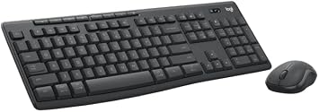 Logitech MK370Logitech MK370 Wireless Kablosuz Kurumsal Klavye ve Mouse Seti - Siyah (920-012074)
