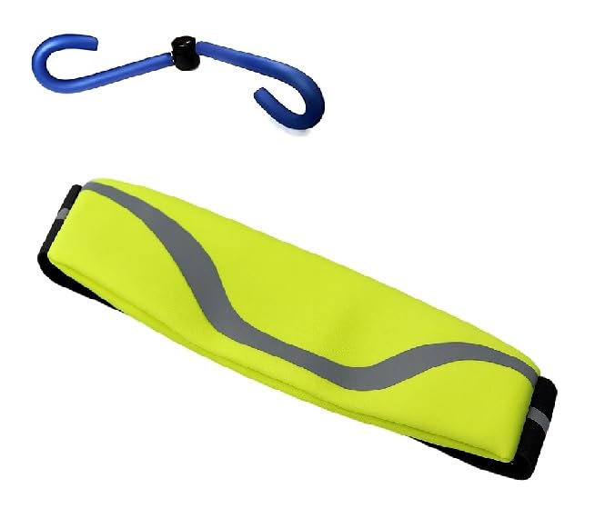 Dayalu Running Belt, Fanny Pack for Women Men, Water Resistant Waist Pack for Hiking Fitness Workout Adjustable Running Pouch Light-Weight Neoprene (Parrot)