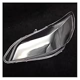 Lente de faro de coche para Opel para Zafira, cubierta de plástico para faros delanteros, pantallas de lámparas transparentes, cubierta de carcasa de lámpara, cubierta de cristal para faros delanteros.