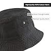 Bucket Hat - Unisex 100% Cotton & Denim UPF 50 Pac... #4