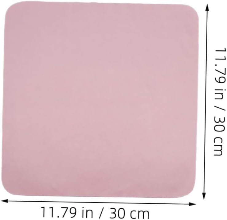 Large Eyeglass Cleaning Cloth 4pcs Microfiber Lens Cleaning Sheets for Glasses Sunglasses Laptop Screens Tv Screens Soft Fiber Fabric Wipes for Eyewear and Electronics