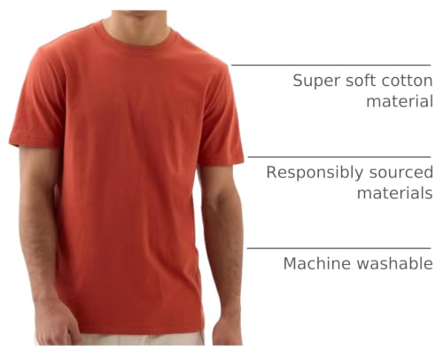 Image of Gap Mens Everyday Soft Crewneck T-Shirt Tee