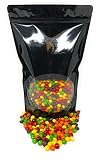 Halloween Skittles Candy Bulk Assortment - 3 lbs - Original Skittles Fun Size Candy Coated Fruit Chews - Wholesale Variety Pack in Resealable Pantry Bag, 48 oz.