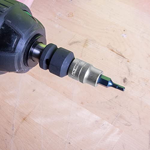 Oemtools 23900 12 Piece Magnetic Hex Bit Socket Set, Sae Hex Bit Socket Set, Hex Bit Set With Storage Case, Bit Sizes Range From 1/16 To 3/8 Inch #TOP7