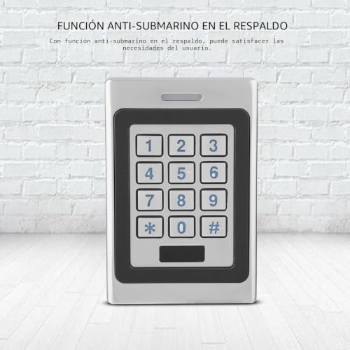 Puerta entrada proximidad con código y tarjetas ID para accesos de oficinas 5